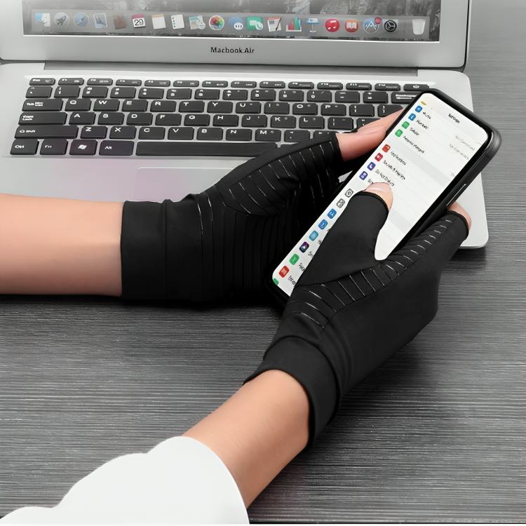 LiftWell Copper Compression Gloves